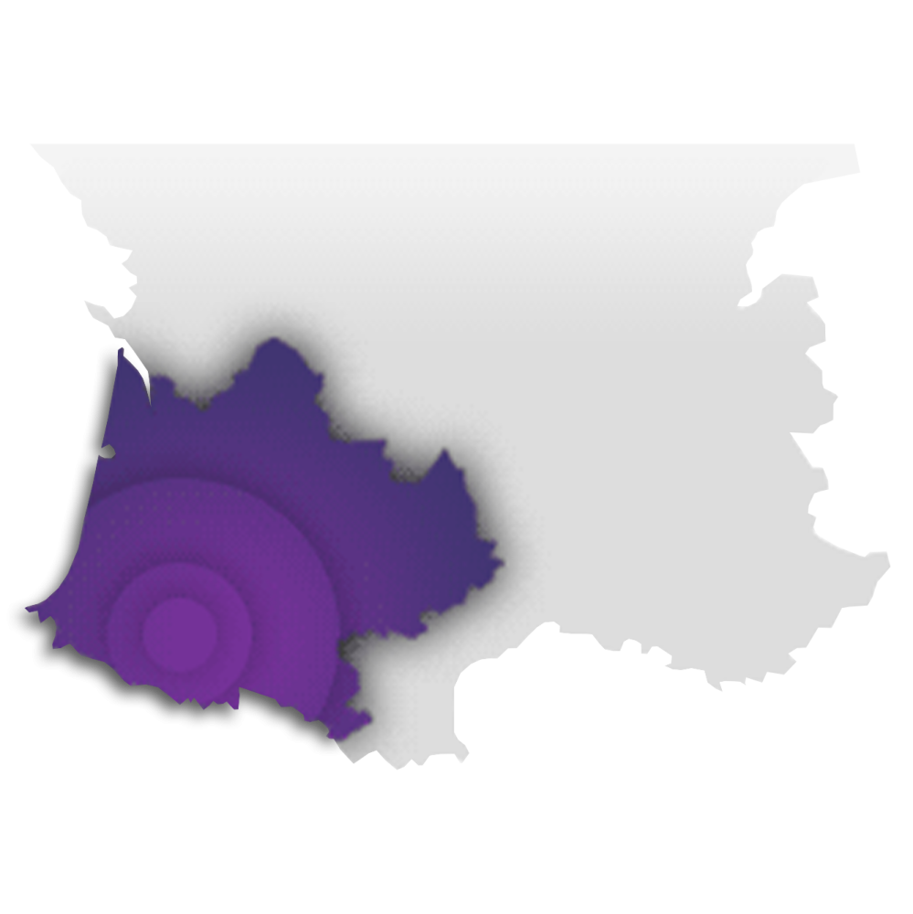 Zones d'intervention 
